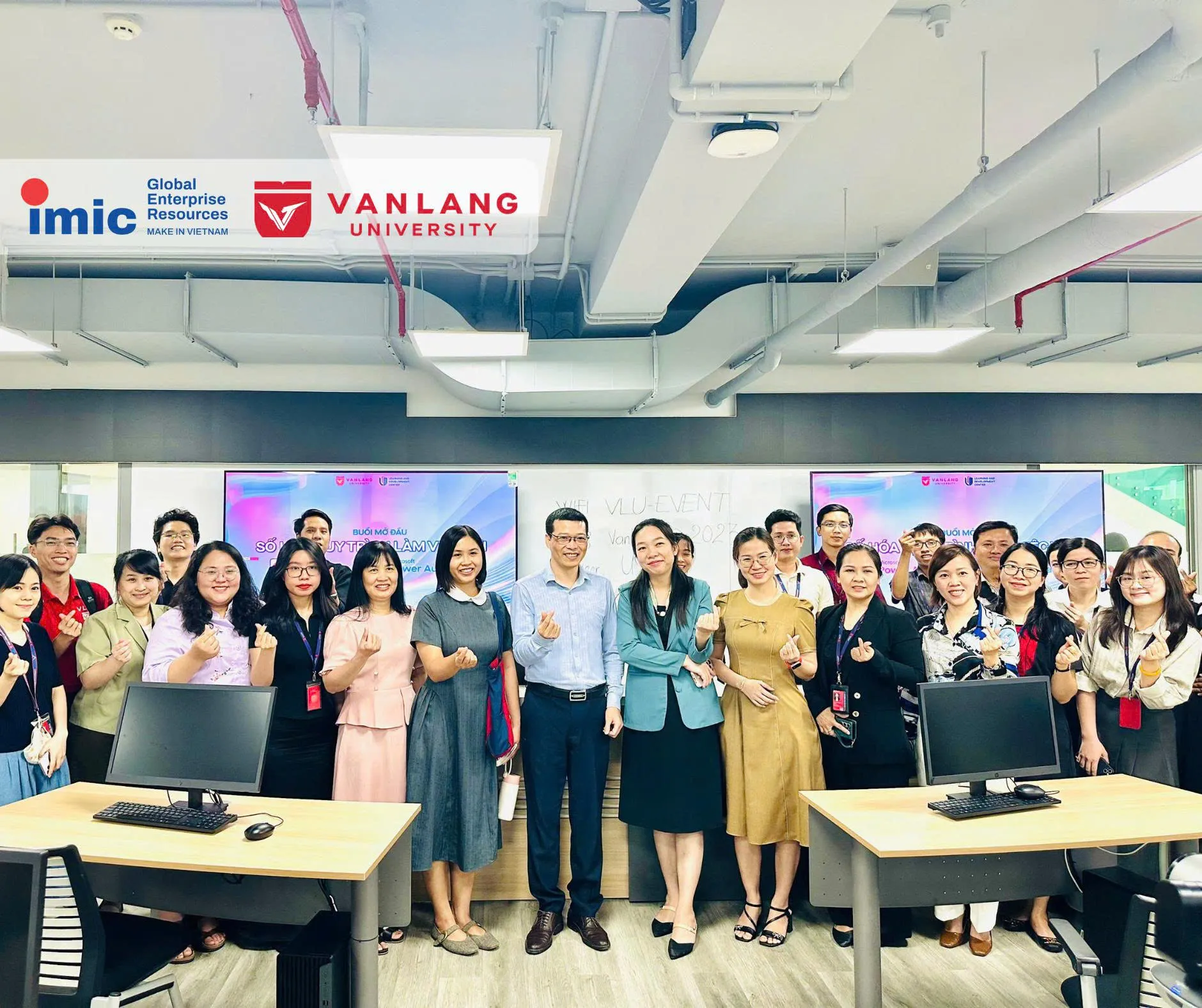 IMIC Technology Hợp Tác Cùng Trường Đại học Văn Lang Tổ Chức Khóa Đào Tạo Power Apps & Power Automate Dành Cho Giảng Viên